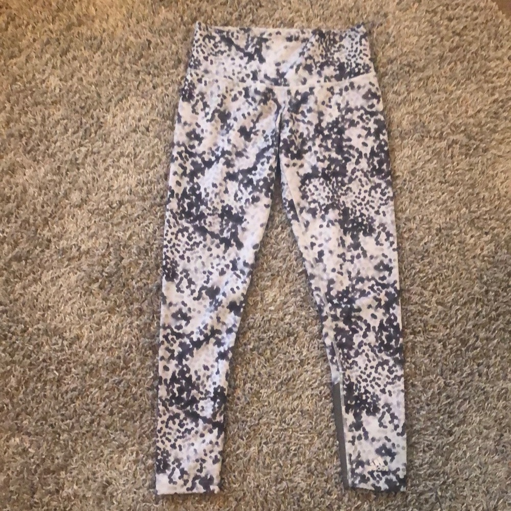 Adidas medium compression tech fit yoga pants